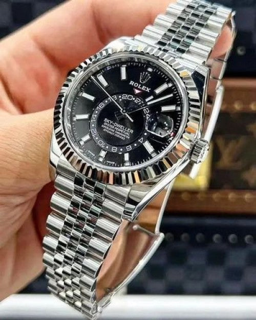 ROLEX SKY DWELLER - SILVER BLACK