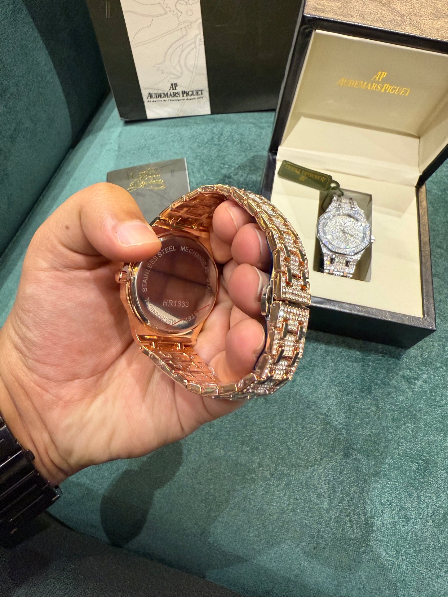 AUDERMARS PIGUET FULLY DIAMOND COATED