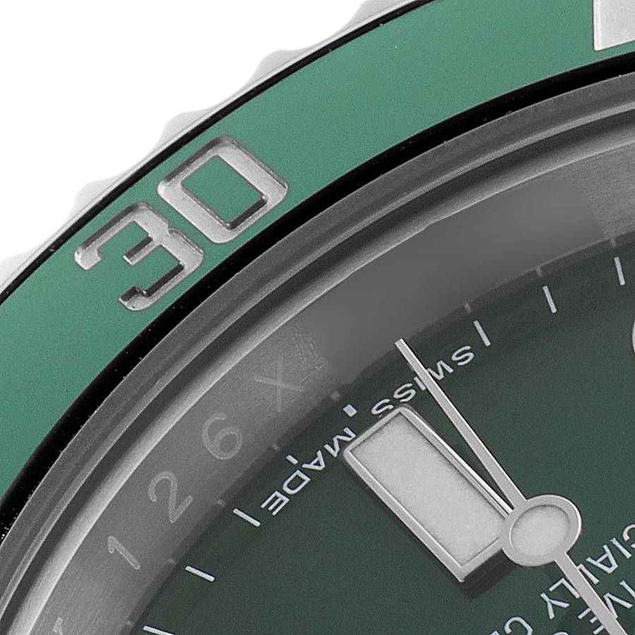 Rolex Submariner Hulk Green Dial Bezel Steel Mens Watch 116610LV