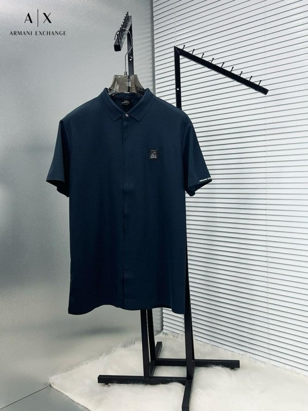 ARMANI EXCHANGE STICHLESS IMPORTED HALF SHIRT