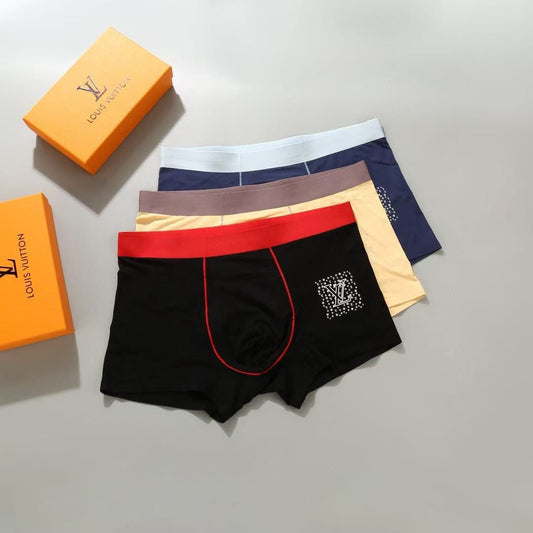 LV BOX PACK UNDERWEAR PACK OF 3 PCS BB