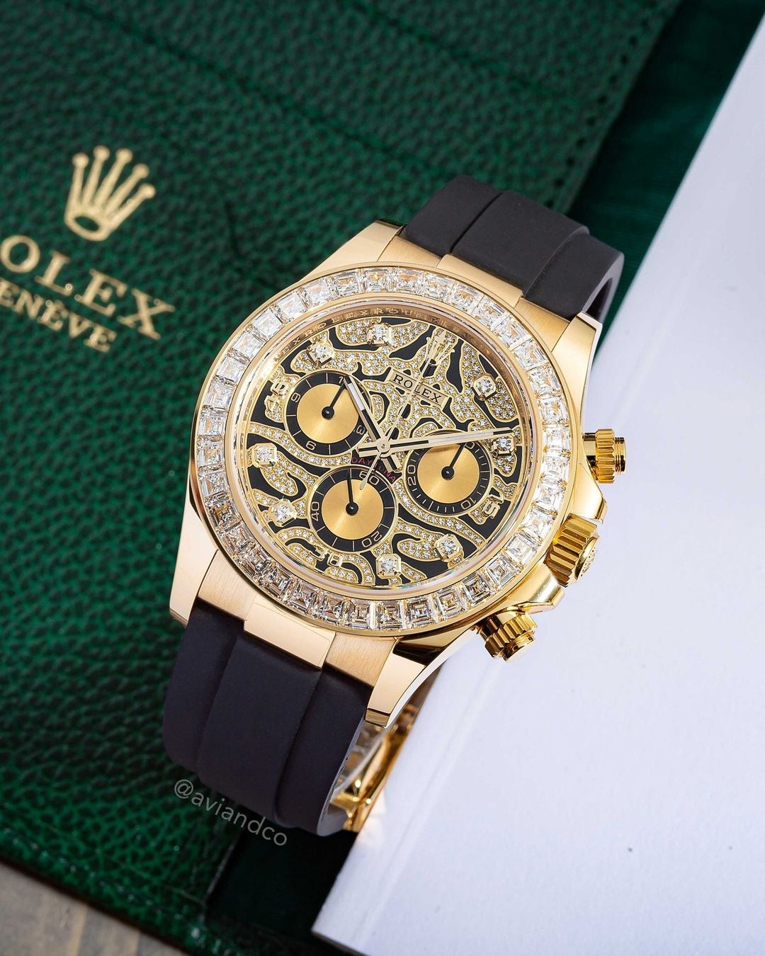 ROLEXX DAYTONEE EYE OF THE TIGER