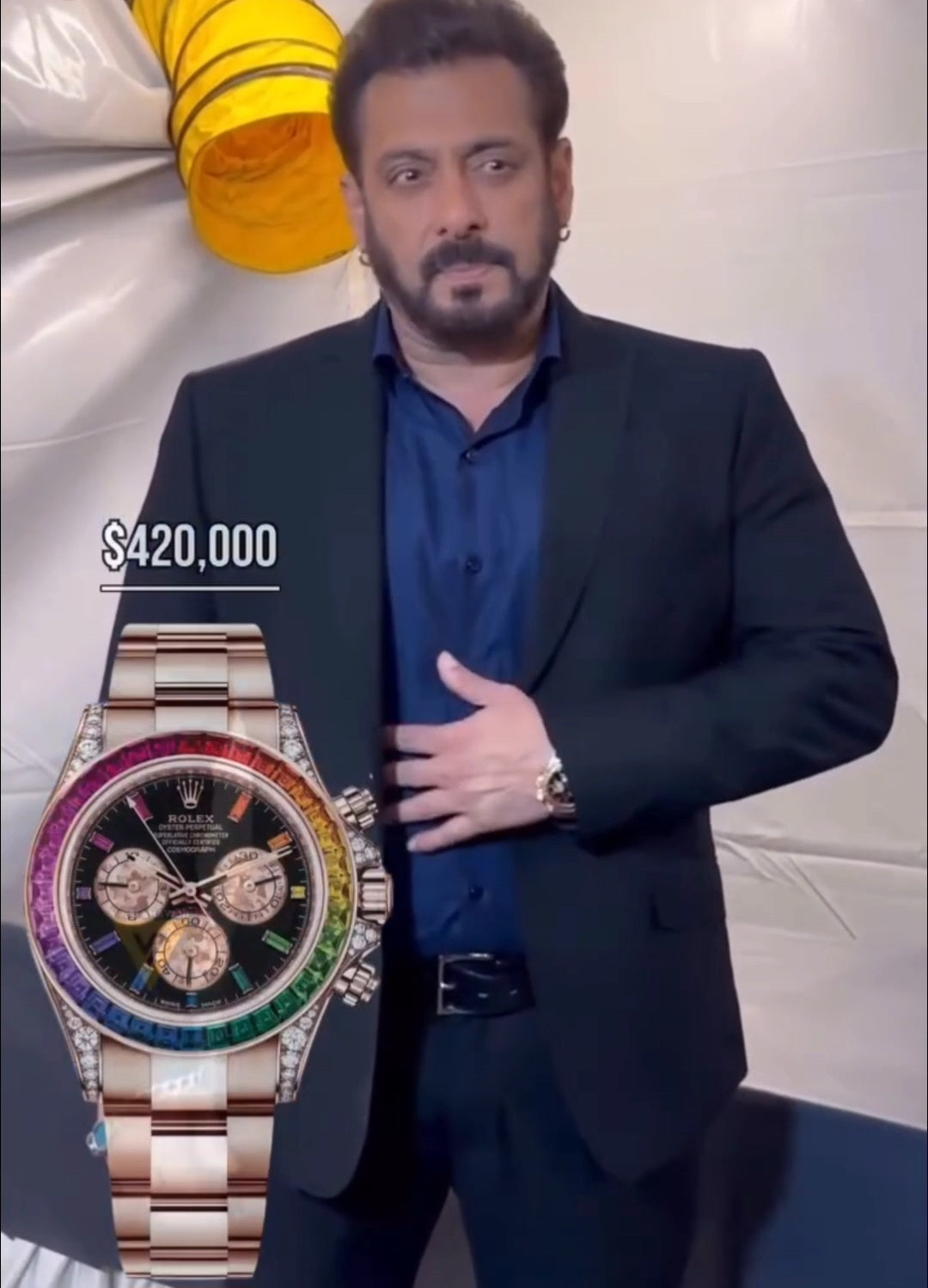 ROLEX DAYTONA RAINBOW (STEEL SILVER)