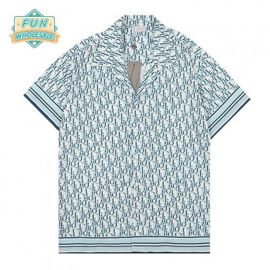 DIOR OBLIQUE IMPORTED HALF SHIRT D1